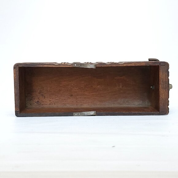 VINTAGE Sewing Machine Drawer OAK WOOD SINGER 30s 40s - Picture 2 of 7